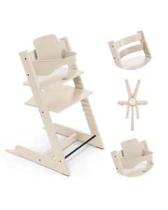 Pack chaise haute Tripp Trapp + Baby Set 2 + Harnais 2