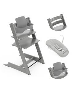 Pack chaise haute Tripp Trapp + Baby Set 2 + Newborn Set
