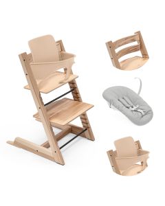 Pack chaise haute Tripp Trapp + Baby Set 2 + Newborn Set