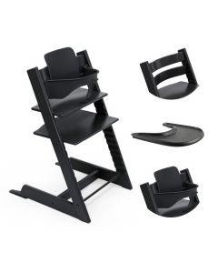 Pack chaise haute Tripp Trapp + Baby Set 2 + Tablette