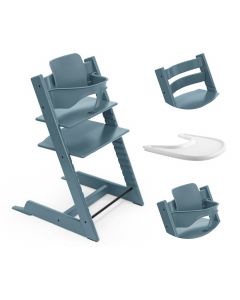 Pack chaise haute Tripp Trapp + Baby Set 2 + Tablette
