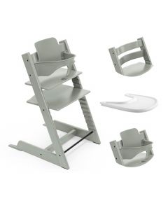 Pack chaise haute Tripp Trapp + Baby Set 2 + Tablette