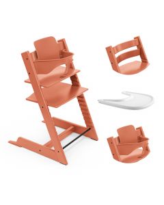 Pack chaise haute Tripp Trapp + Baby Set 2 + Tablette