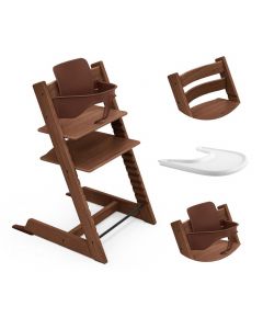 Pack chaise haute Tripp Trapp + Baby Set 2 + Tablette