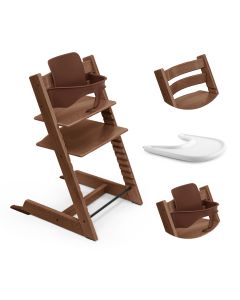 Pack chaise haute Tripp Trapp + Baby Set 2 + Tablette