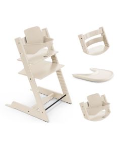 Pack chaise haute Tripp Trapp + Baby Set 2 + Tablette