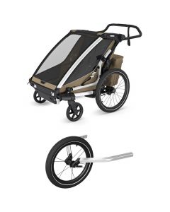 Pack Chariot Cross 2.0 - 2 places + Jogging Kit