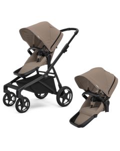 Poussette Sleek 2 + deuxième assise