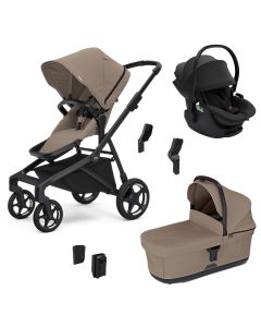 Trio Sleek 2 + nacelle Thule Bassinet + siège-auto Maple