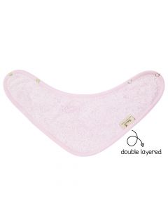 Bavoir bandana doublé