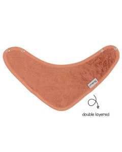 Bavoir bandana doublé