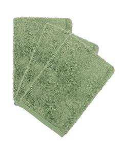 Set de 3 gants de toilette