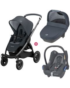 Trio Poussette Stella Nacelle Amber Plus Coque Bebe Cabriofix De Bebe Confort Maxi Cosi