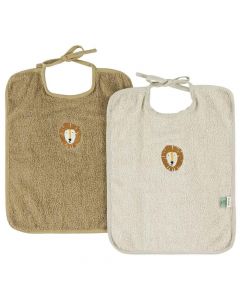 Bavoir XL - 2pcs - Aura