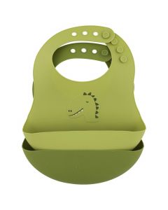 Lot de 2 bavoirs en silicone