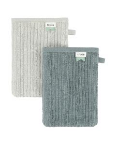Lot de 2 gants de toilette Hush