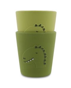 Lot de 2 gobelets en silicone