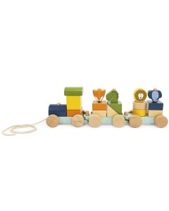 Train d’animaux en bois
