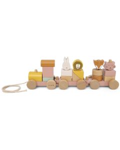 Train d’animaux en bois