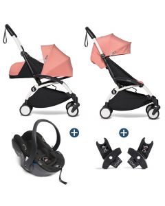 Duo poussette Yoyo complete 0m 6m Yoyo car seat by BeSafe de Babyzen