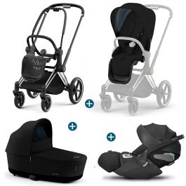 Trio Priam 4 + Nacelle de Luxe + Cloud Z2 i-Size