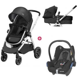 Trio Poussette Zelia 2 Siege Auto Cabriofix De Bebe Confort Maxi Cosi
