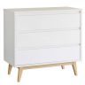 Commode Pure White avec plan à langer