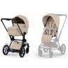 Duo e-Priam 3 + nacelle pliable