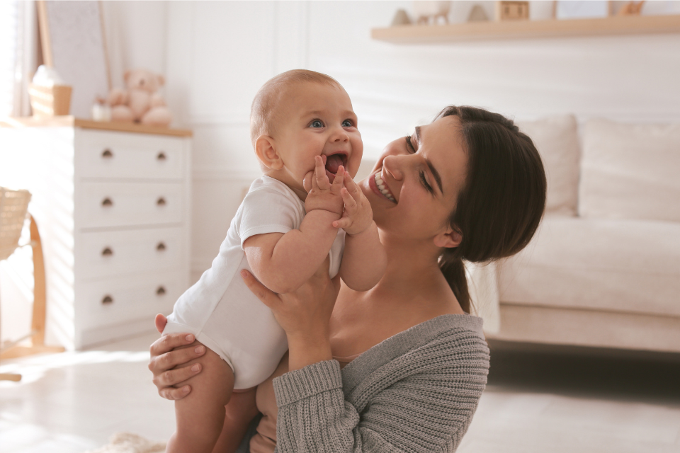 maman et bébé