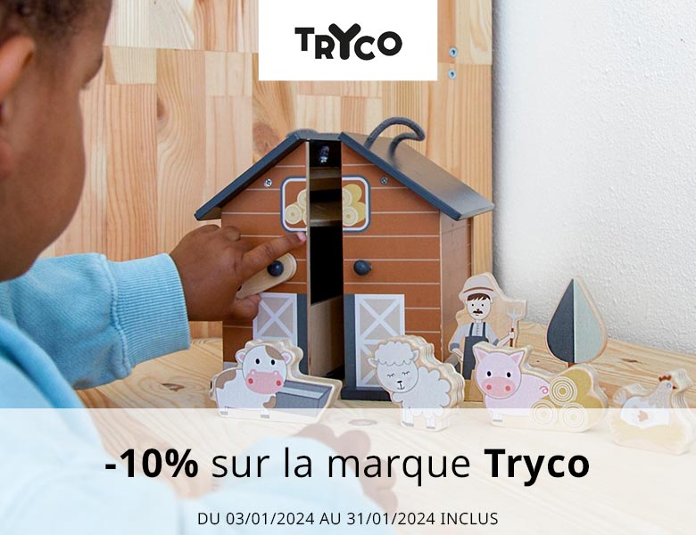 Cuisine en bois pour enfants de Tryco