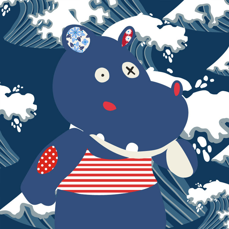 Hippipos l'hippopotame