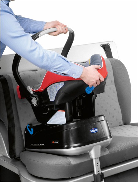 poussette avec siege auto isofix