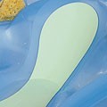 Baignoire Onda Evolution OKBaby - Assise antidérapante en caoutchouc.